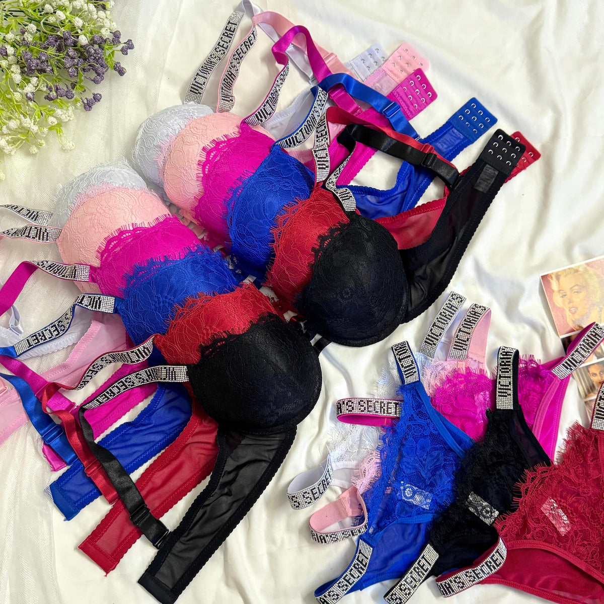Premium Colours Bra Set