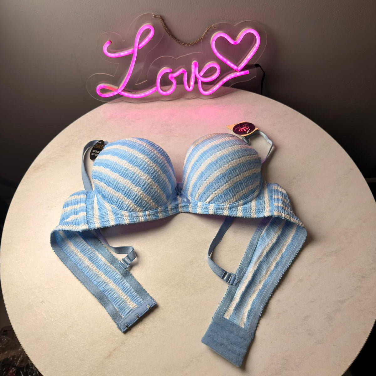 Candy Stripe Premium Lift Bra (Pack of 3)