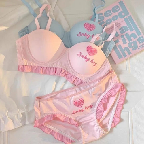 Cute Ruffle Lingerie Set (Pack of 3)